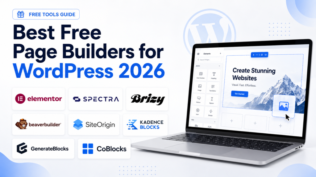 Best Free Page Builders for WordPress in 2026