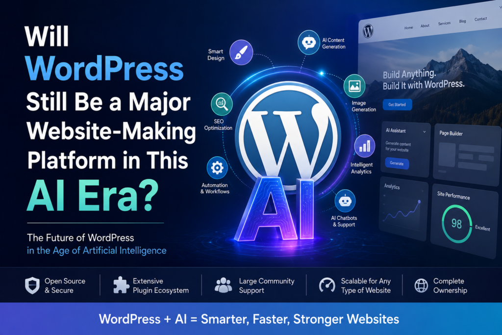 Will WordPress Still Be a Major Website Platform in the AI Era?